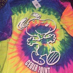 Brand New! Tie-Die, Cedar Point T-Shirt